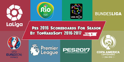 PES 2016 Scoreboard Pack Musim 2016/2017