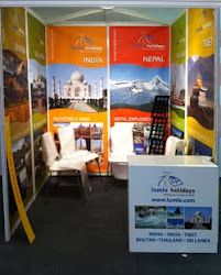 Lumle stand at the Adventure and Travel Show