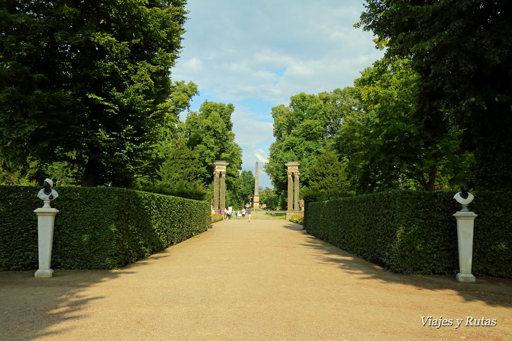 Obelisk Portal, Sanssouci, Postdam