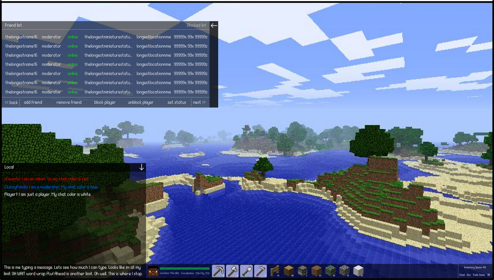 trend-minecraft-news: UI Design preview
