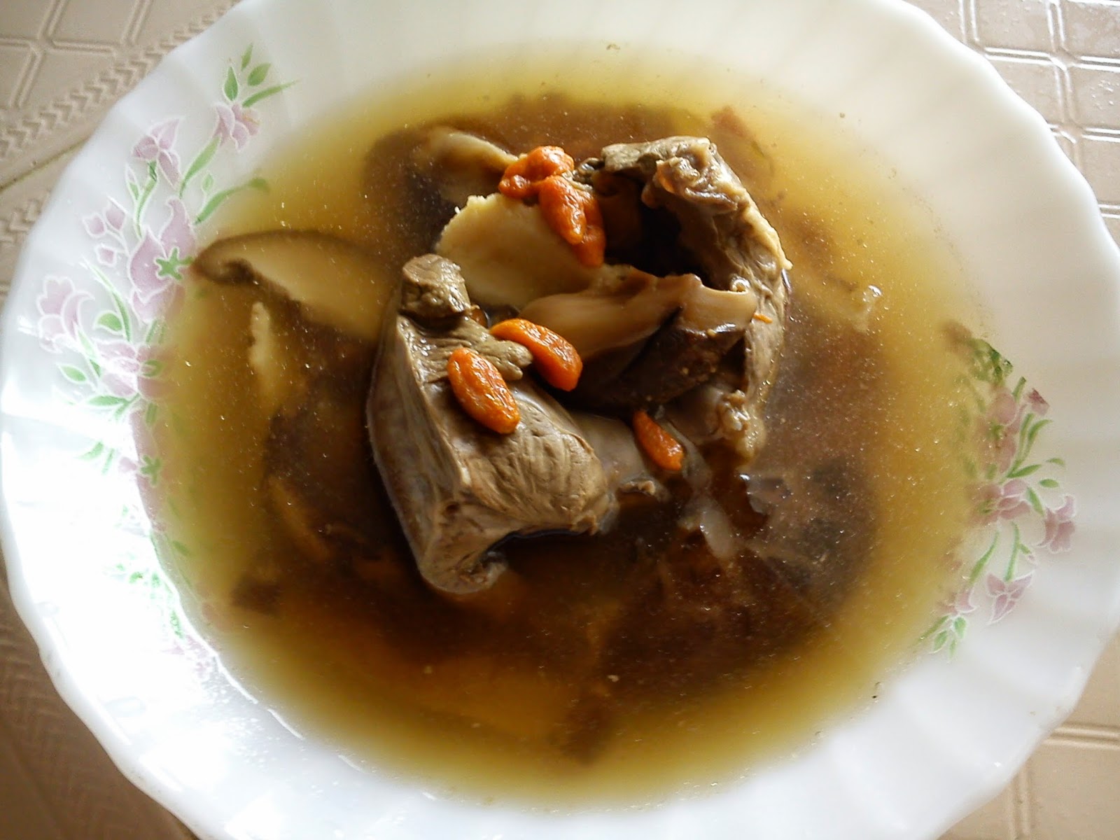 Cooking Pleasure EZCR 15 PIG HEART WITH DONG QUAI SOUP