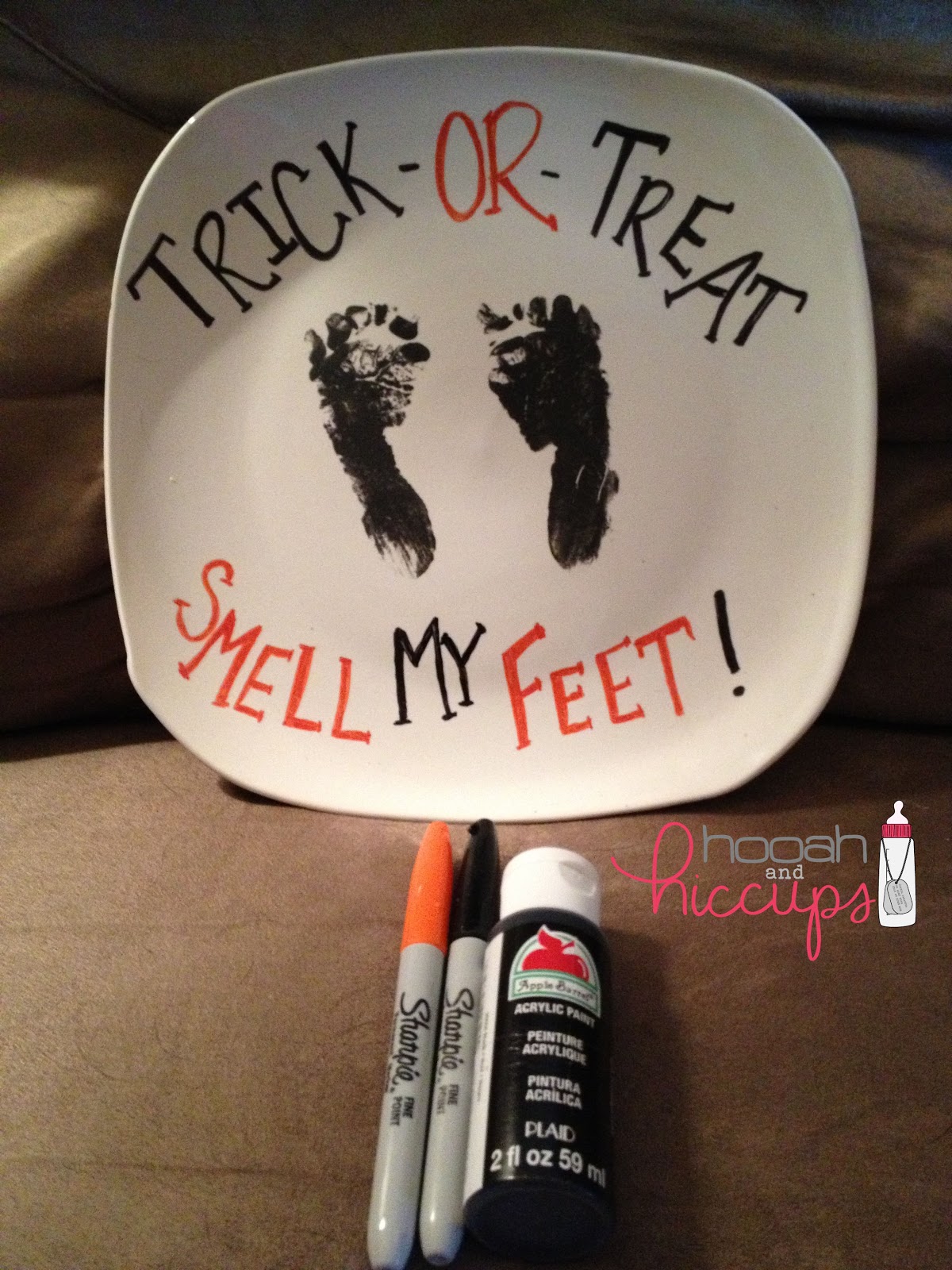 Trick-or-Treat, smell my feet...