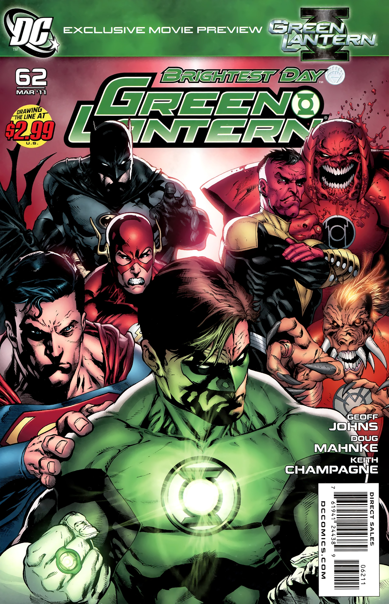 Read online Green Lantern (2005) comic -  Issue #62 - 1