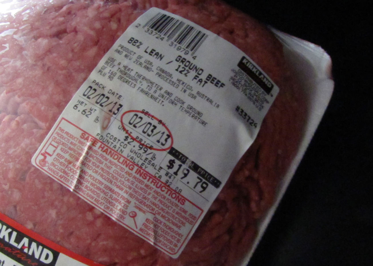 Smells Like Food in Here: Costco Ground Beef Smells Like Food in Here: Costco Ground Beef