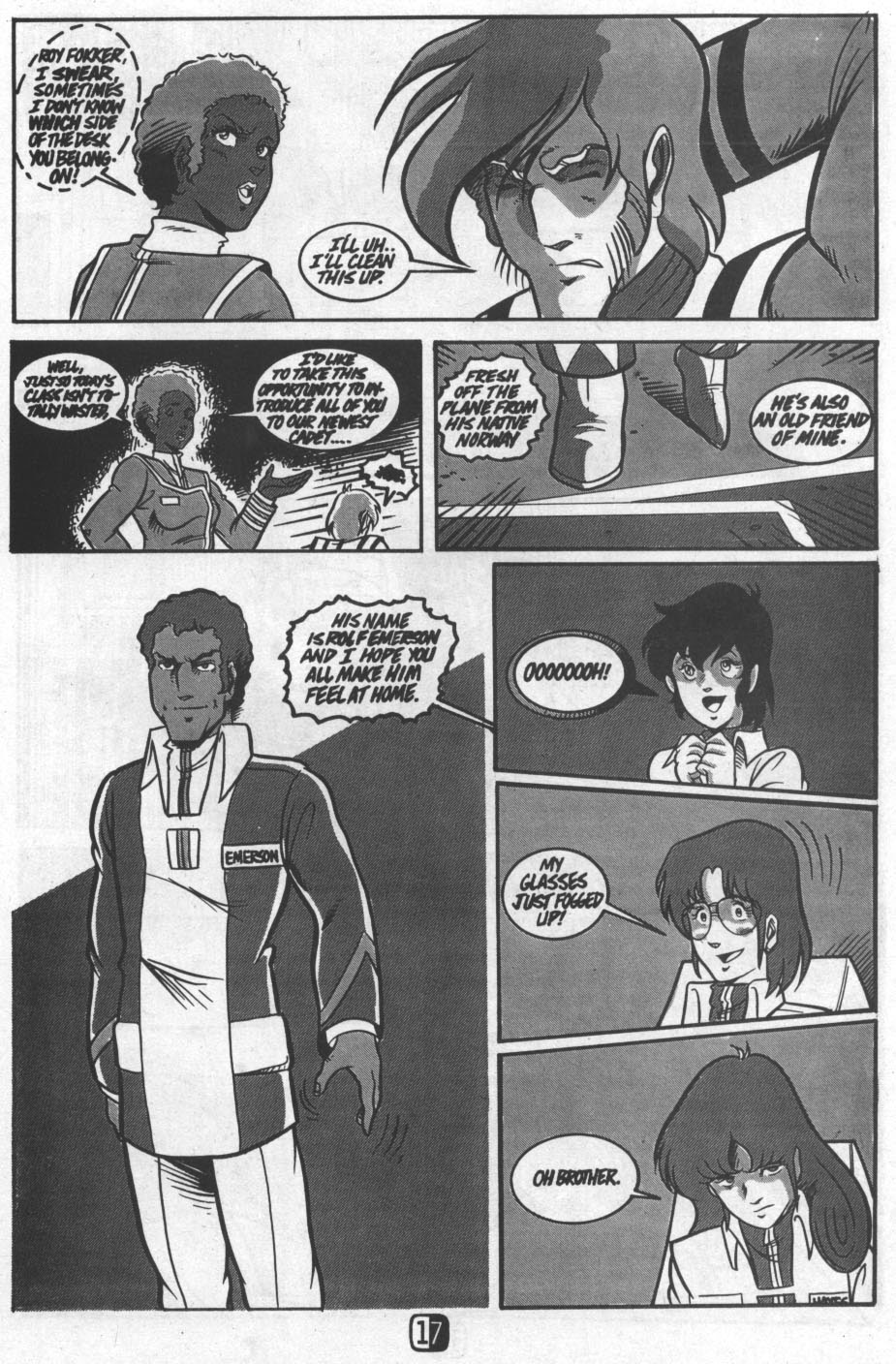 Read online Robotech Academy Blues comic -  Issue #0 - 18