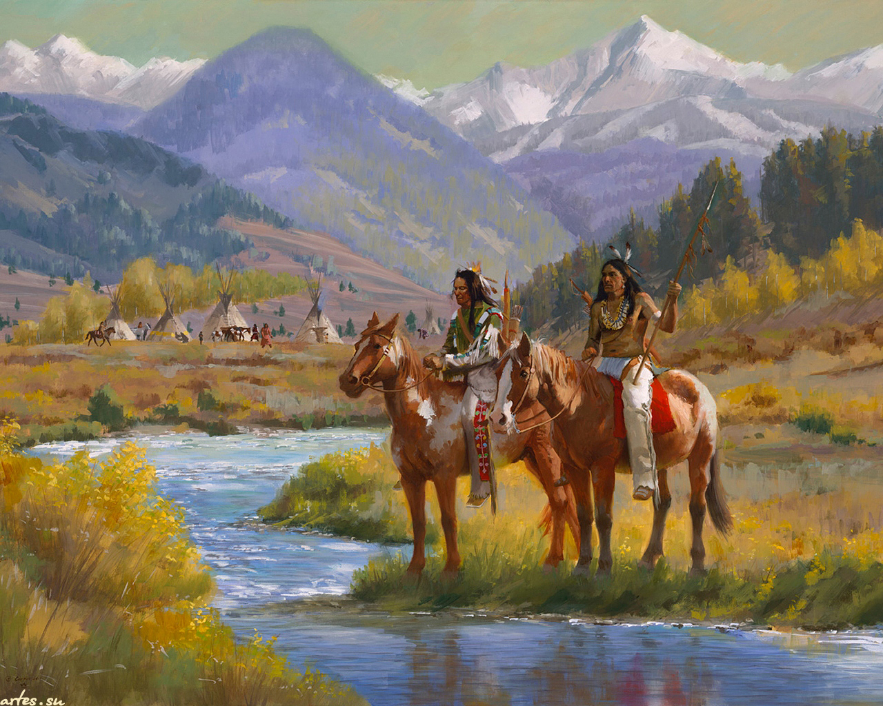 Индейцы природа. Джим Карсон индейцы. Джим Карсон художник картины. Индейцы Северной Америки Черноногие. Индейцы прерии дикий Запад.