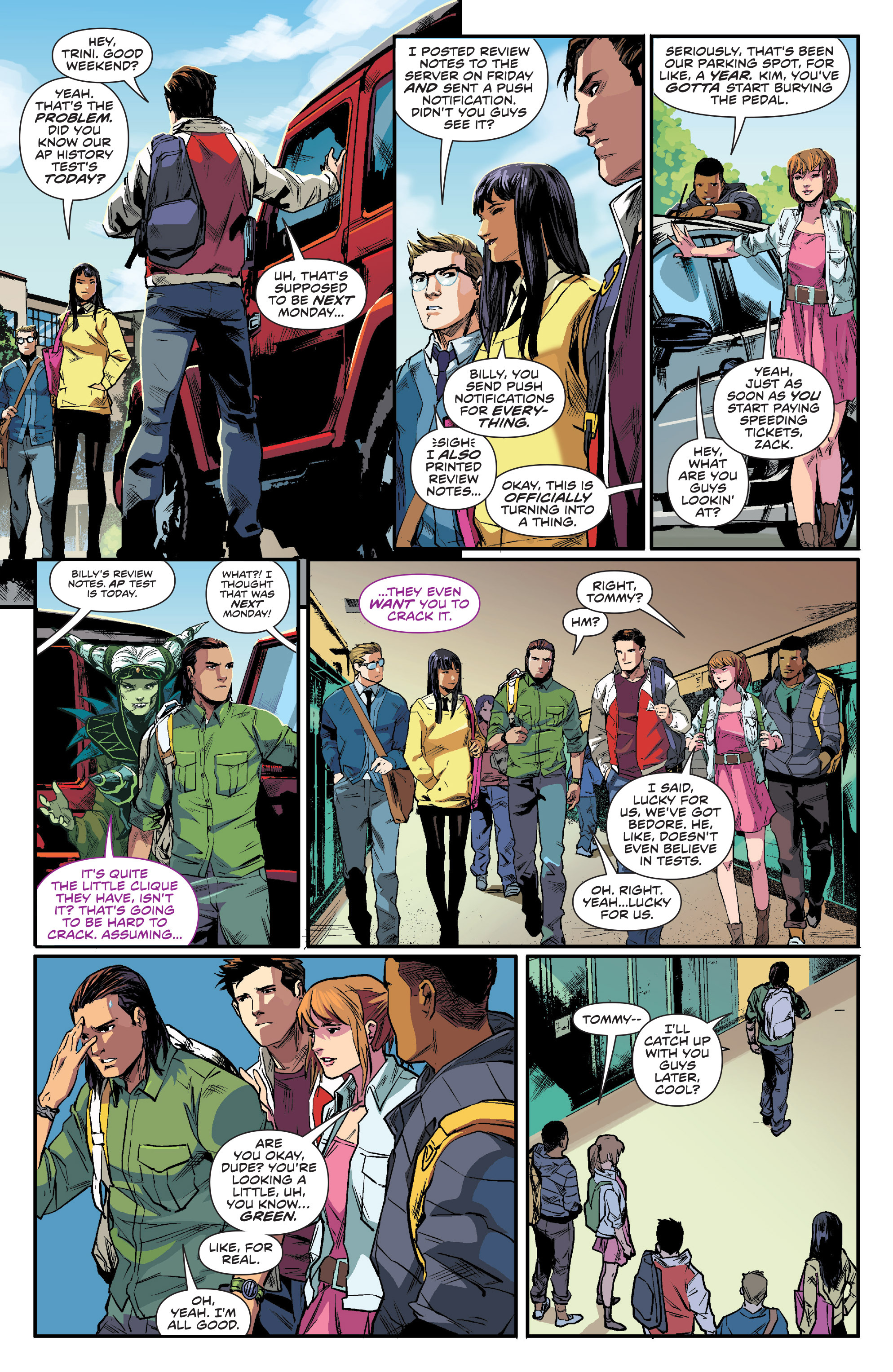 Read online Mighty Morphin Power Rangers comic -  Issue #0 - 5