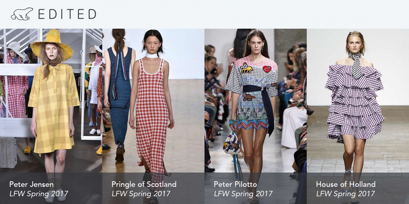 GINGHAM PATTERNS for Spring/Summer 2017 | Melody Jacob