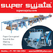 "Super Sujata" Paper Corrugated Board Making Plant Manufacturers India
