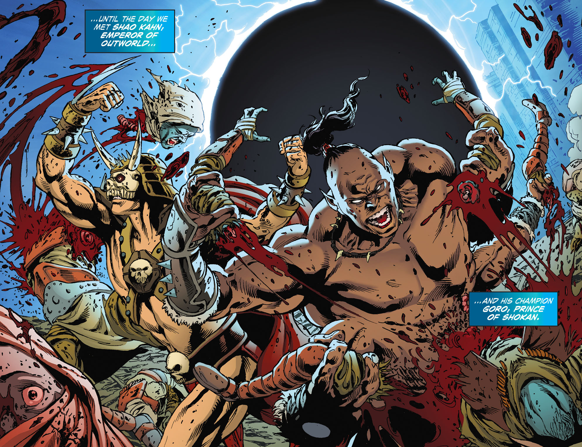 Read online Mortal Kombat X [I] comic -  Issue #6 - 4