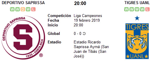 Saprissa vs Tigres UANL en VIVO Saprissa vs Tigres UANL en VIVO