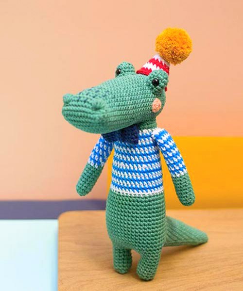 amigurumi crocodile crochet pattern