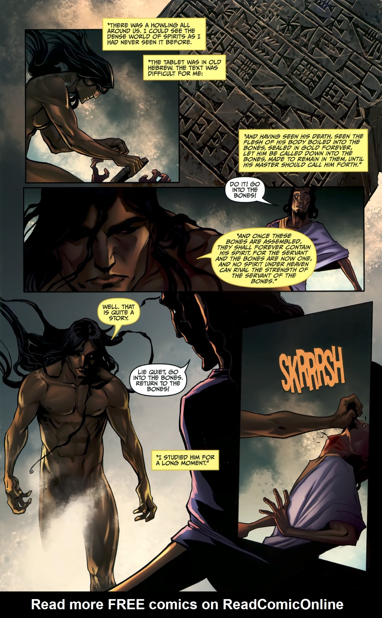 Read online Servant of the Bones comic -  Issue #3 - 12