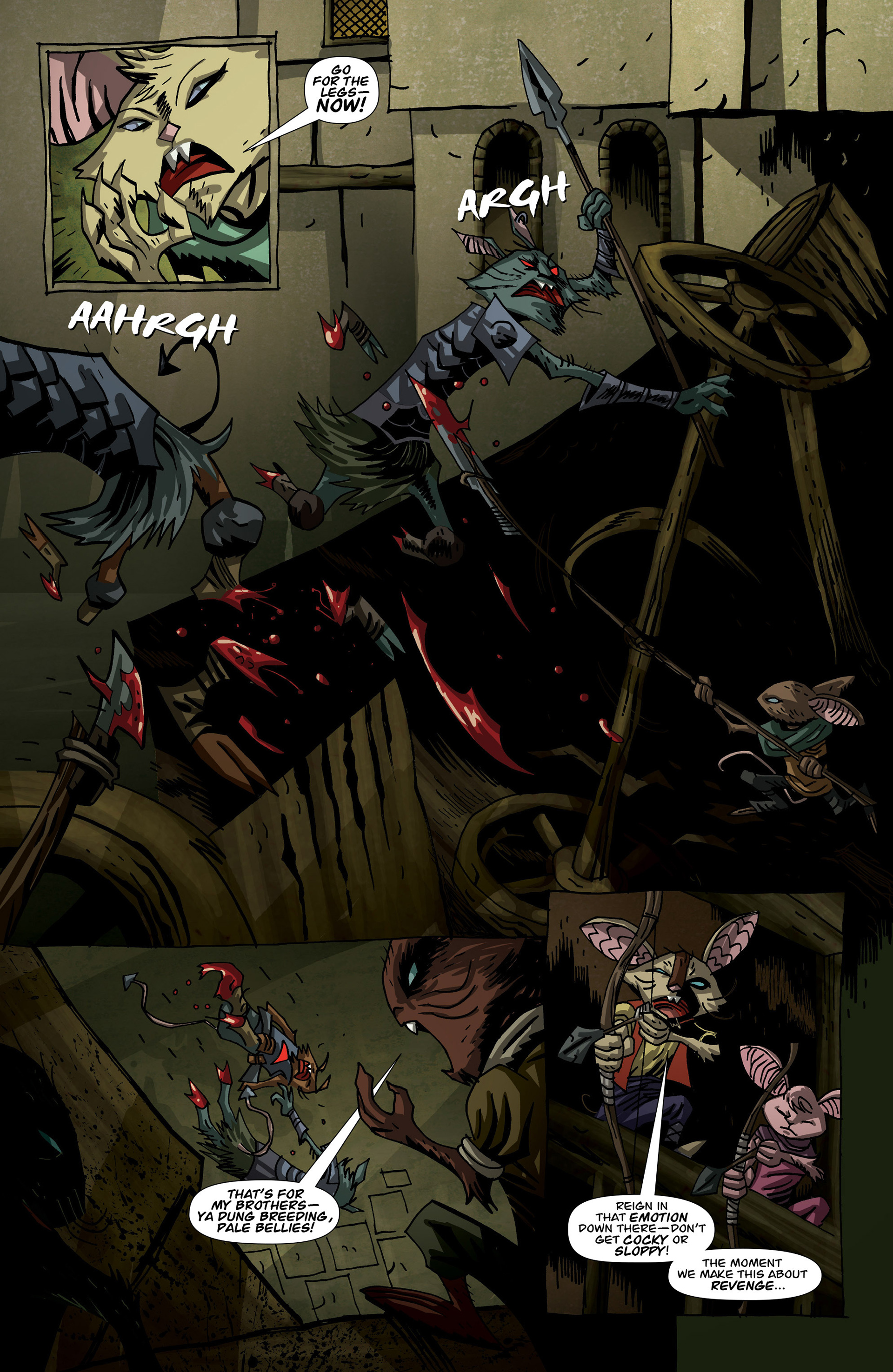 The Mice Templar Volume 4: Legend issue 13 - Page 18