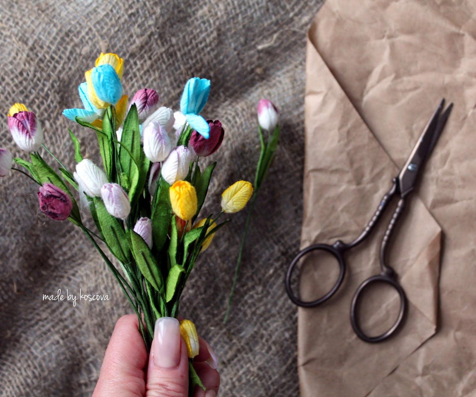 крафт открытки 8 марта