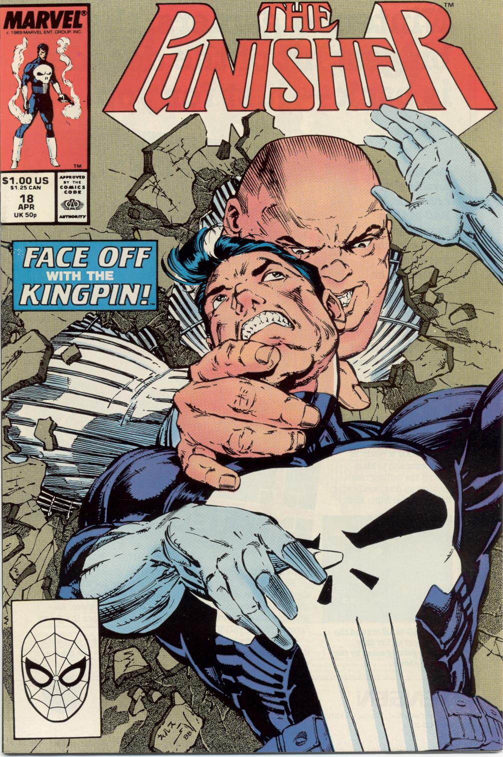 Read online The Punisher (1987) comic -  Issue #18 - Face Off - 1
