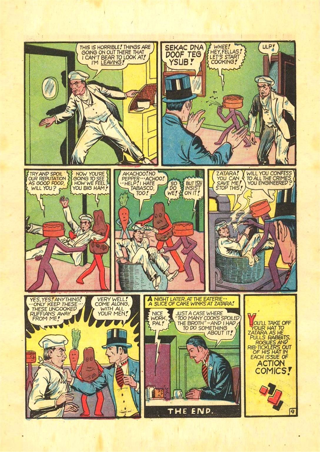 Read online Action Comics (1938) comic -  Issue #54 - 64