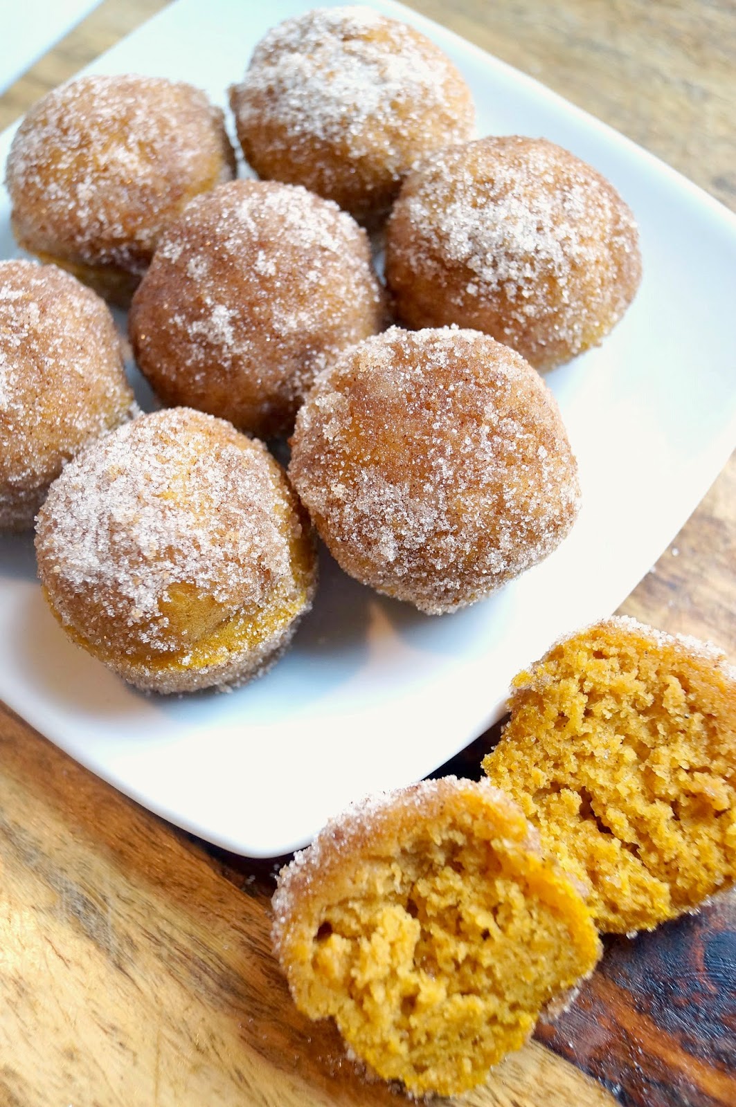 Pumpkin Spice Donut Muffins