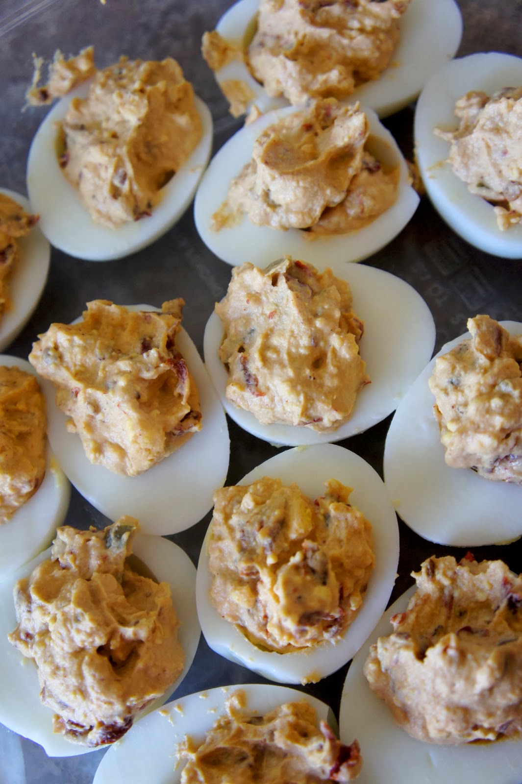 Savory Sweet and Satisfying Chipotle Deviled Eggs