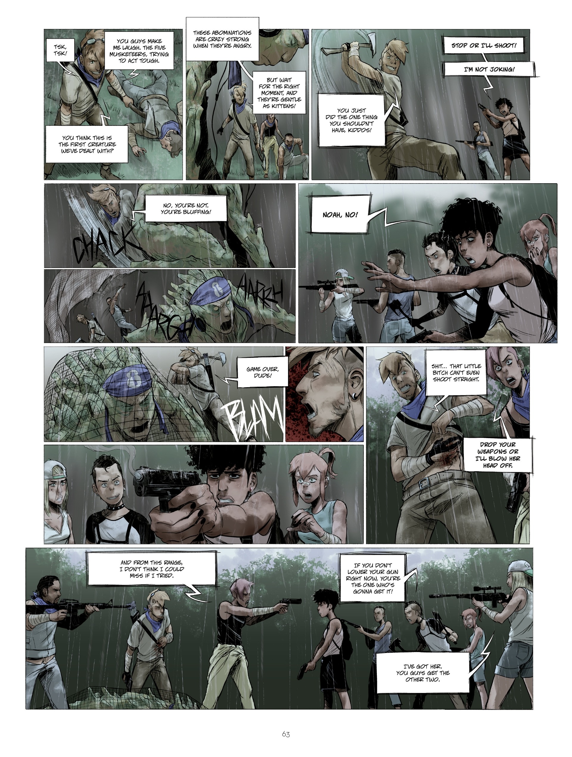 Read online Green Class comic -  Issue #1 - 63