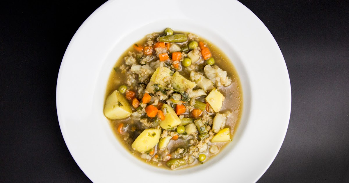 Vegetarian Mince Soup