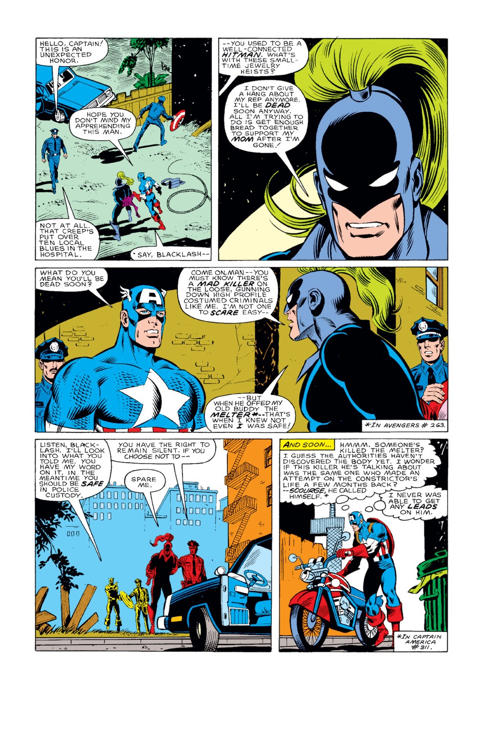 Read online Captain America (1968) comic -  Issue #319 - 4