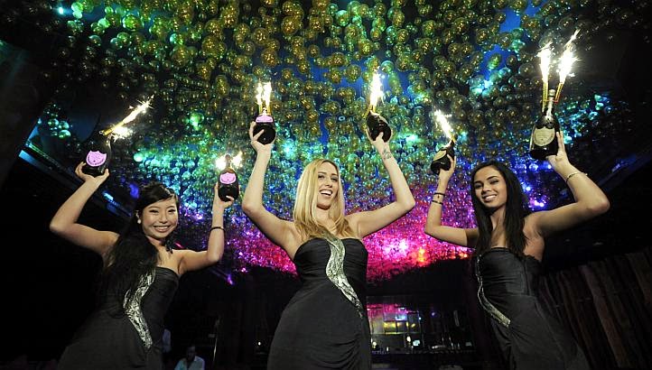 ViP Wedding Sparklers: Night Club Bottle Sparklers New Year's