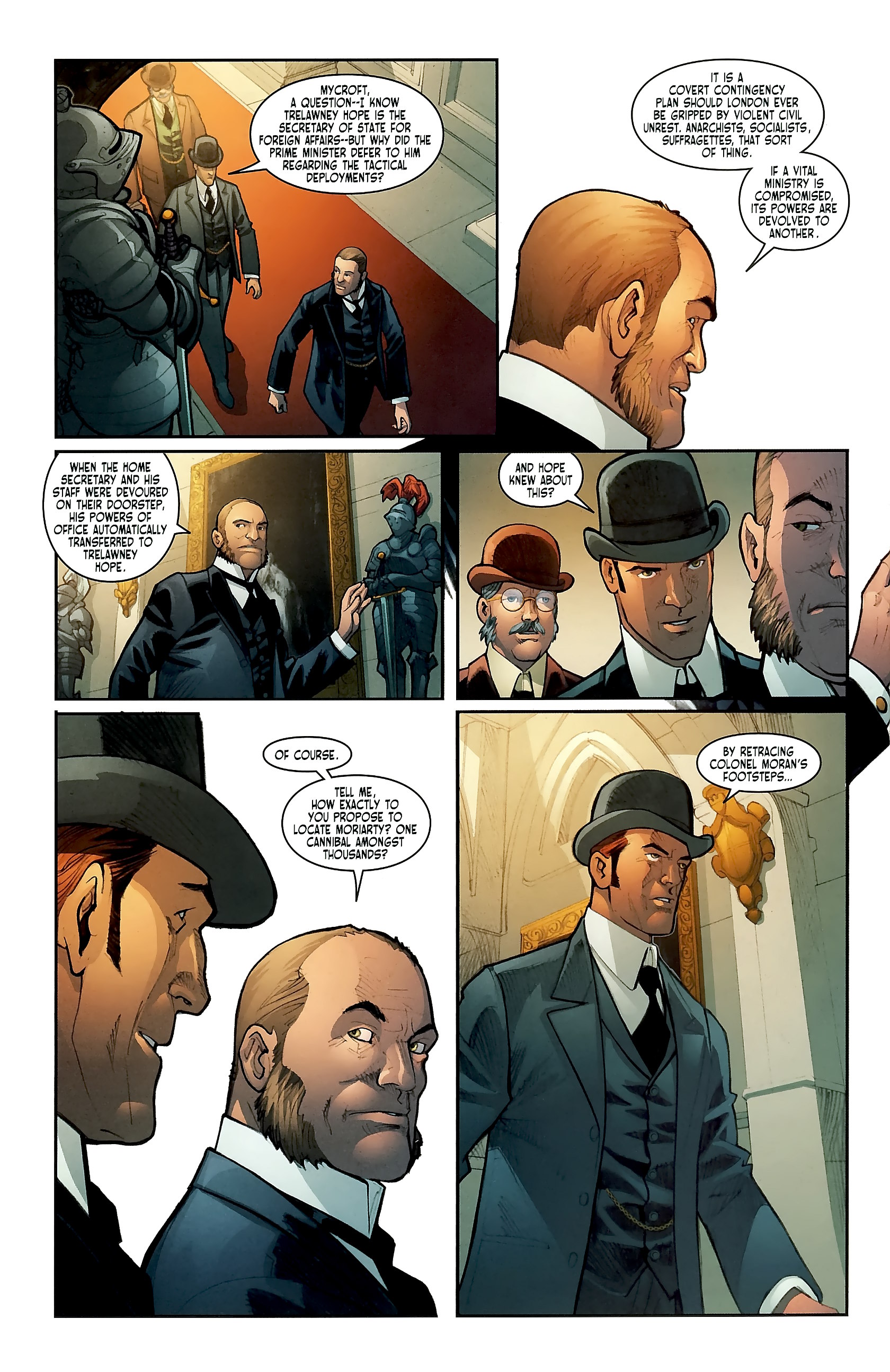 Read online Victorian Undead comic -  Issue #5 - 19
