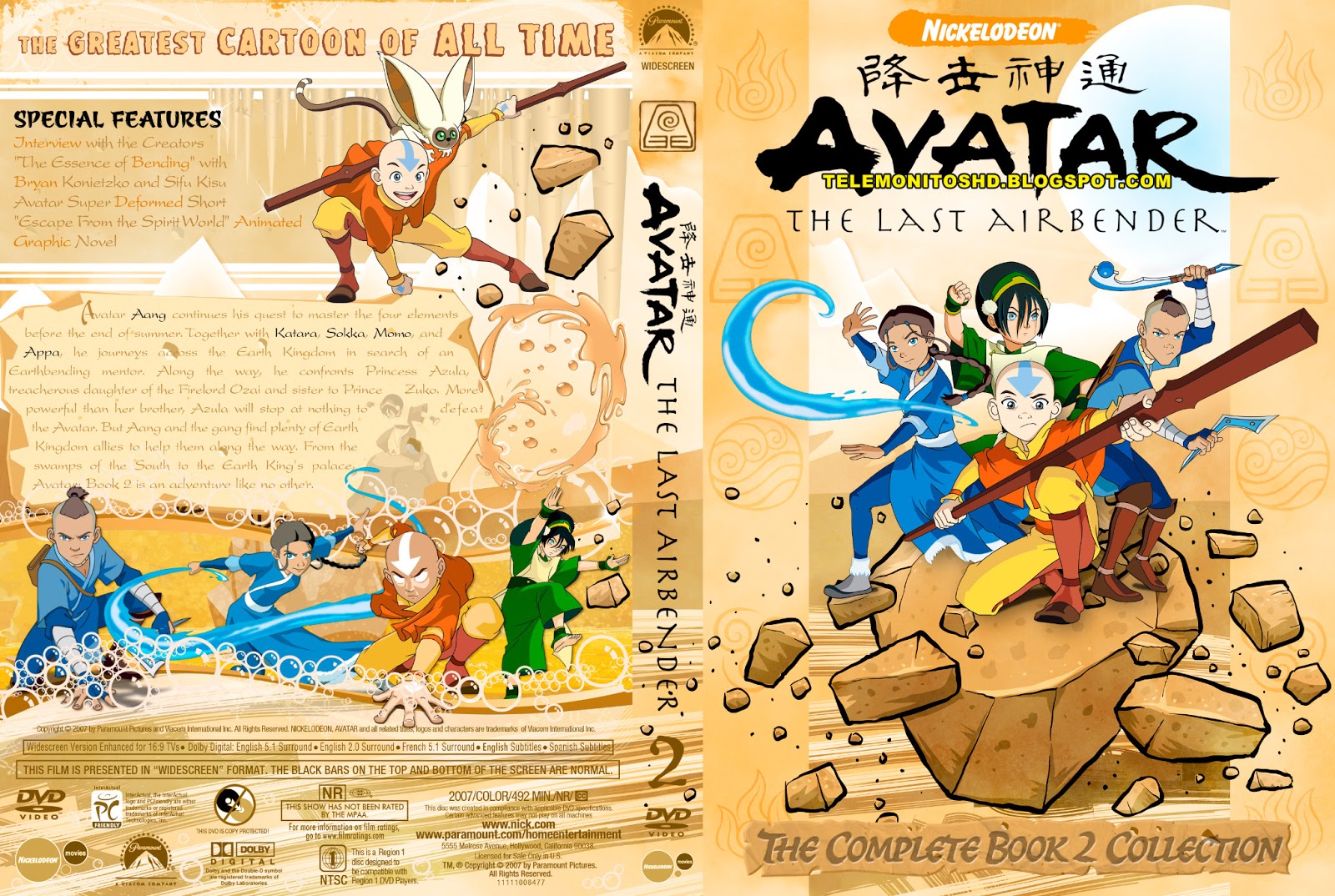 🌊Avatar La Leyenda de Aang Resumen🚀 Libro Tierra (Temporada 2) CineGlitch YouTube