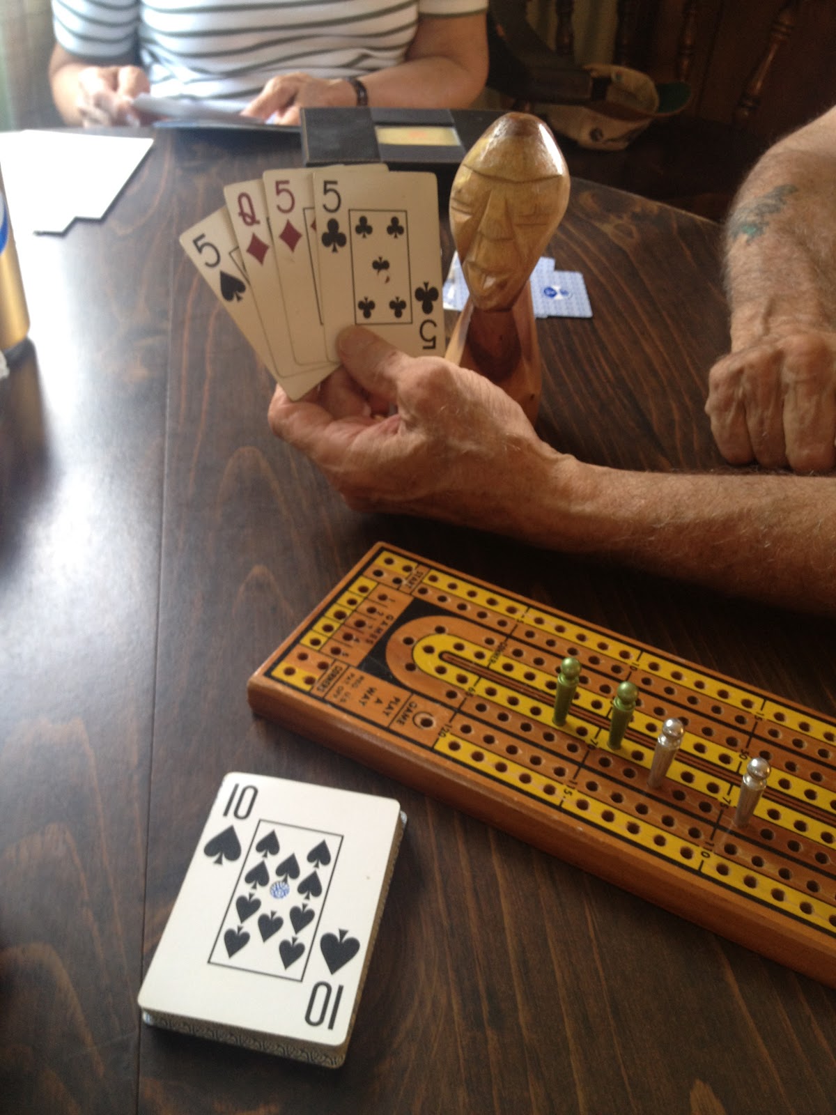 The Mr. Hunter Wall A Good Hand in Cribbage