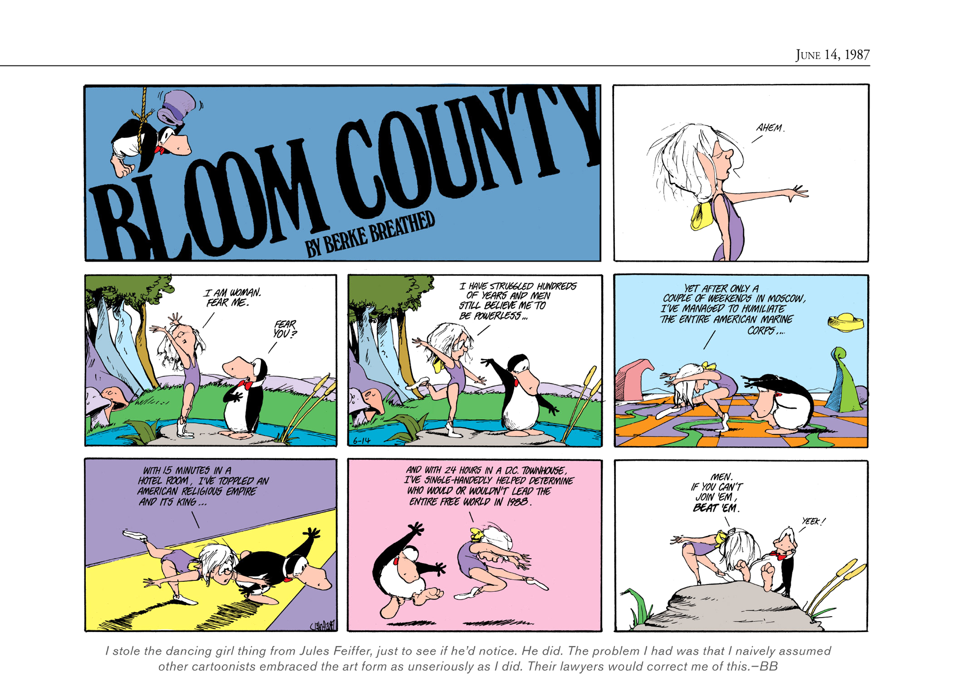 Read online The Bloom County Digital Library comic -  Issue # TPB 7 (Part 2) - 71