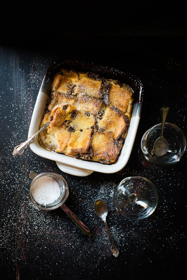 Mix and Stir Old Fashioned Bread and Butter Pudding