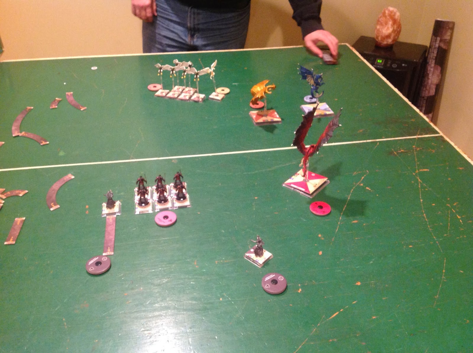 Bat in the Attic D&D Attack Wing Review, Awesome Dueling Dragons