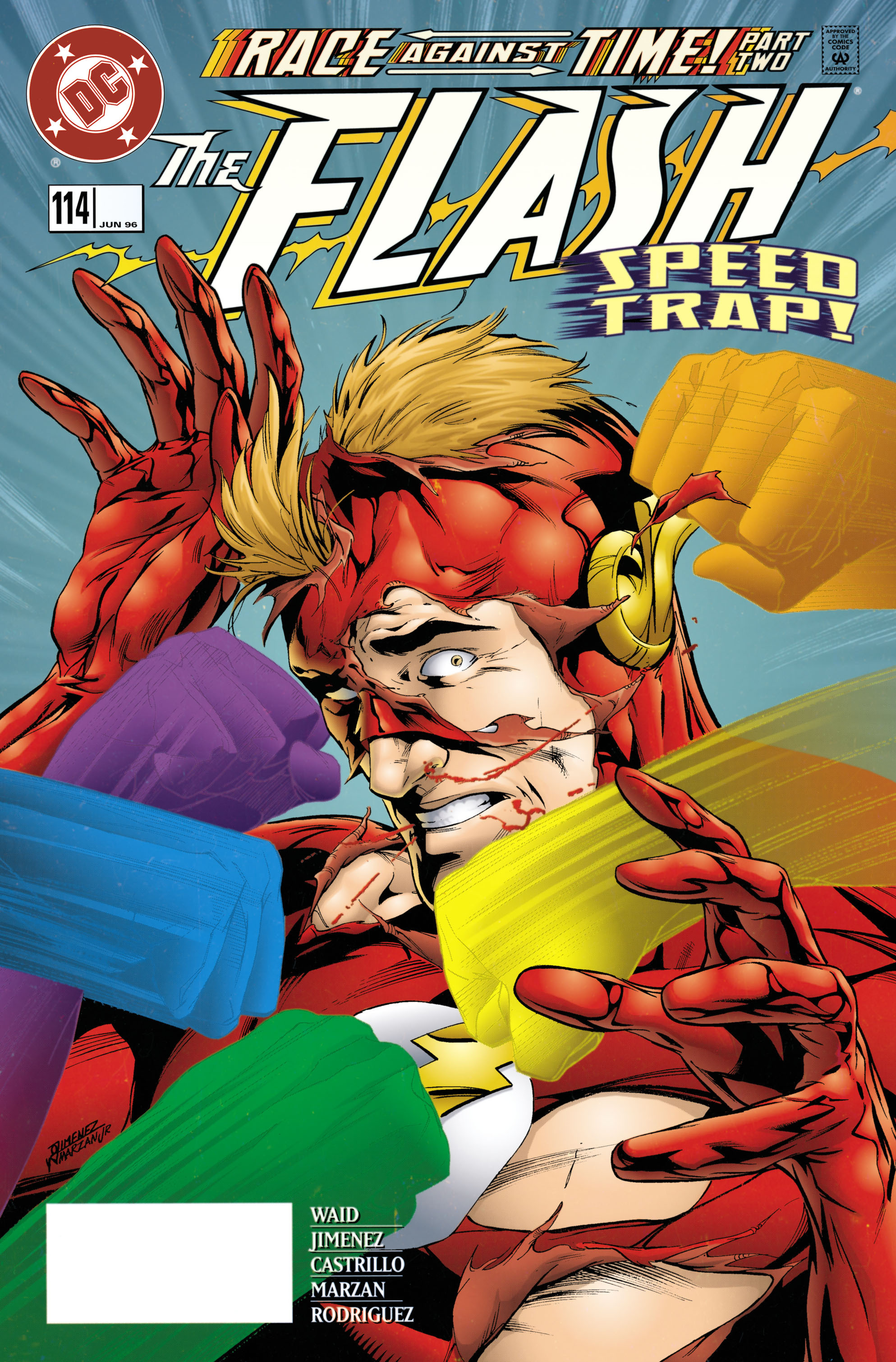Read online The Flash (1987) comic -  Issue #114 - 1