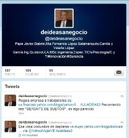 TWITTER -> @deideasanegocio