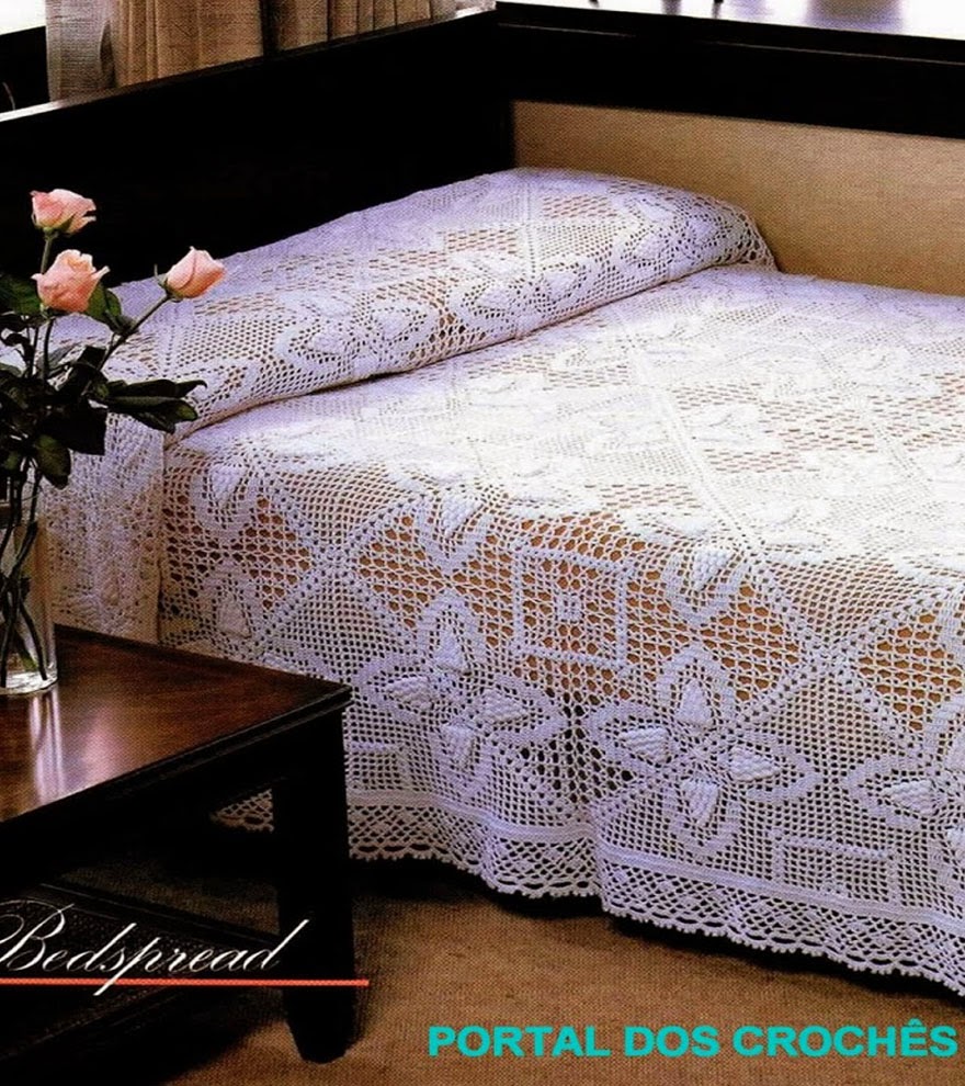 Crochet 2 Bedspread