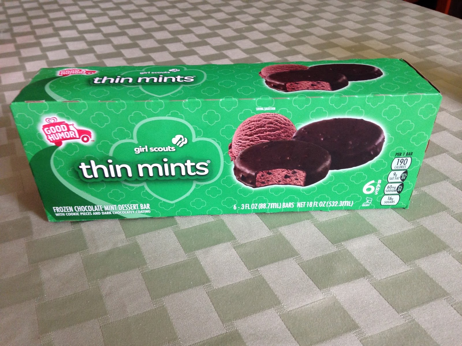 Giant Girl Scouts Thin Mint Ice Cream