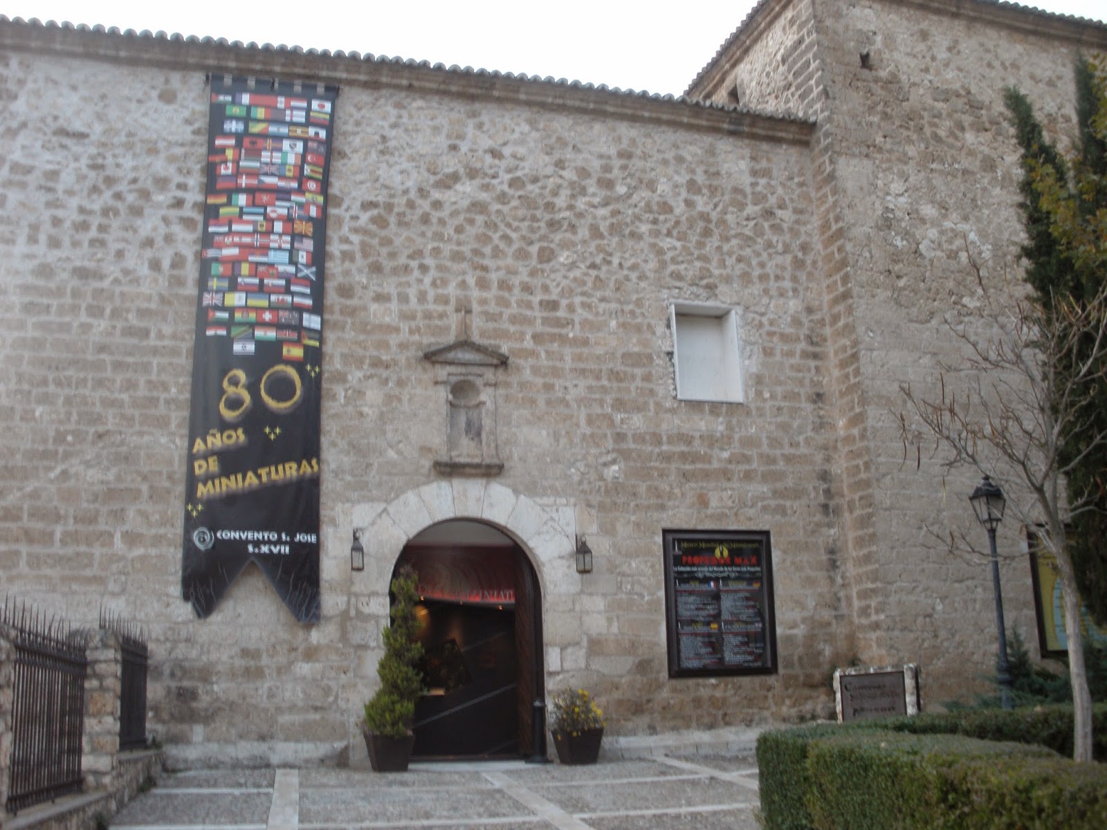 El Convento de San José, actualmente convertido en el Museo de Miniaturas del Profesor Max.