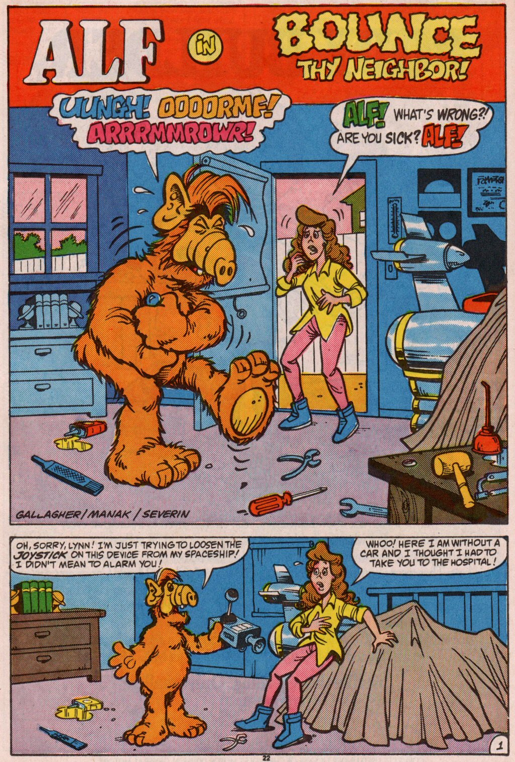 Read online ALF comic -  Issue #7 - 18