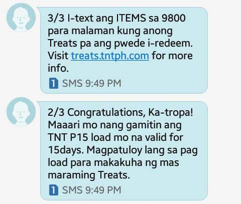 check balance in tnt