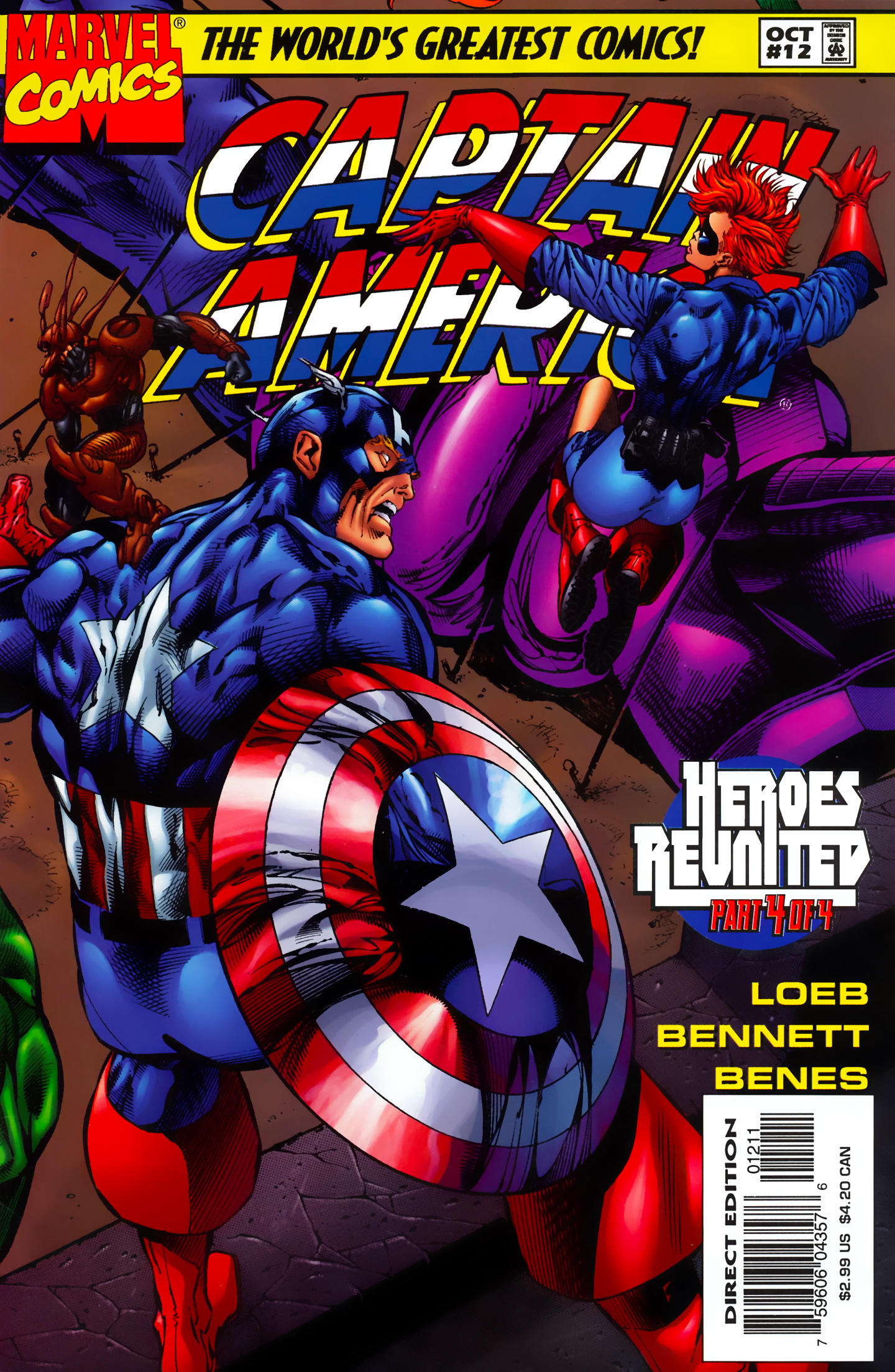 Read online Captain America (1996) comic -  Issue #12 - 1