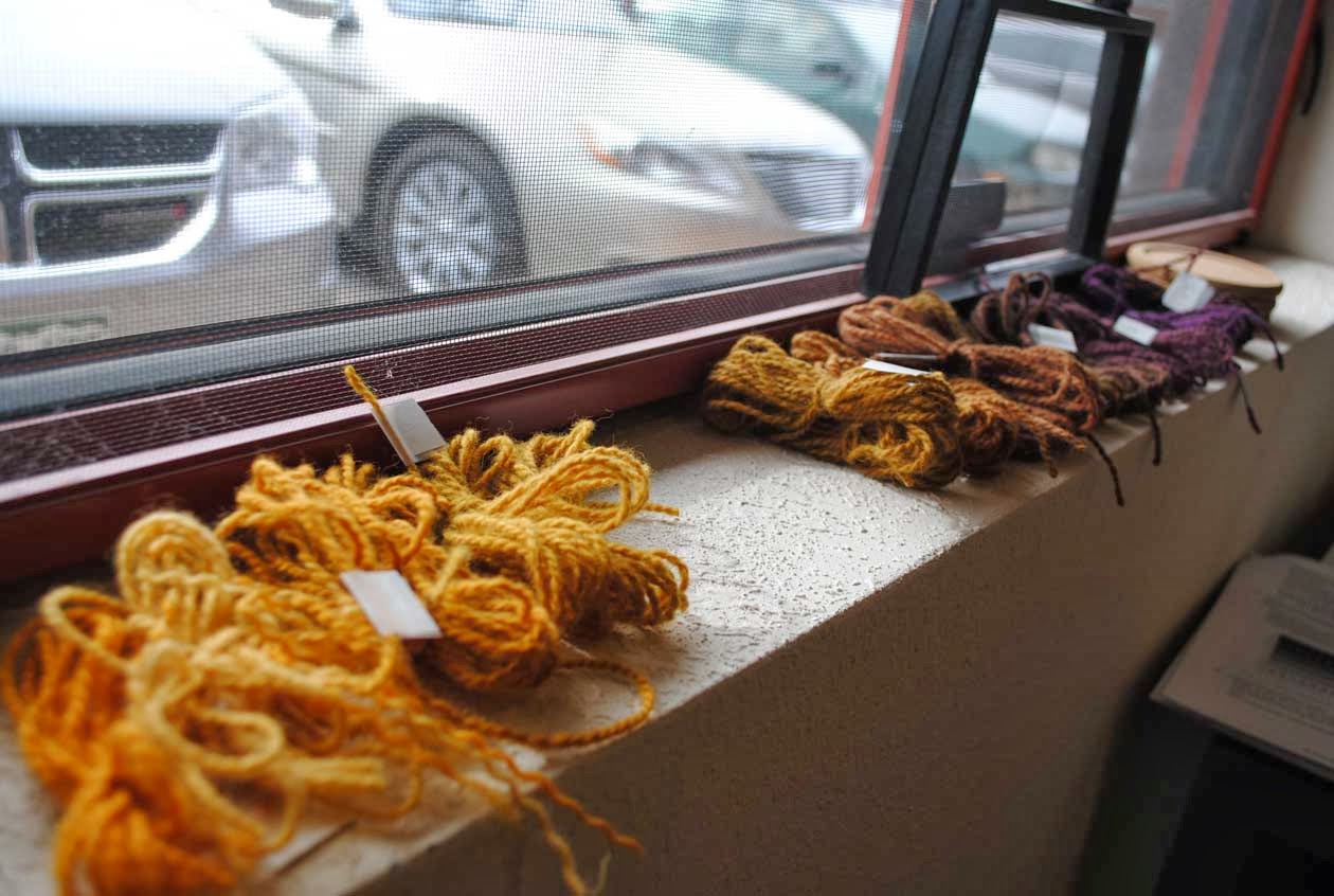 Rebecca Mezoff, Tapestry Artist: Making yellow into blue. Color ...