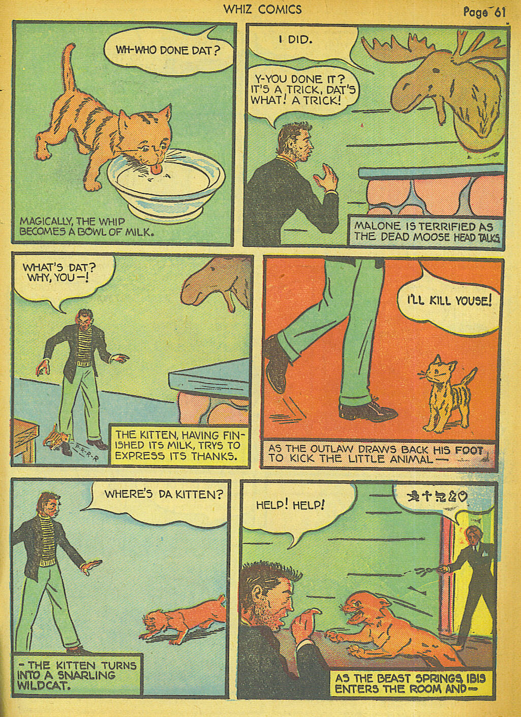 Read online WHIZ Comics comic -  Issue #5 - 63