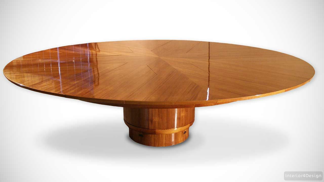 Expandable Round Dining Table The Fletcher Capstan Table BHD Inspiration