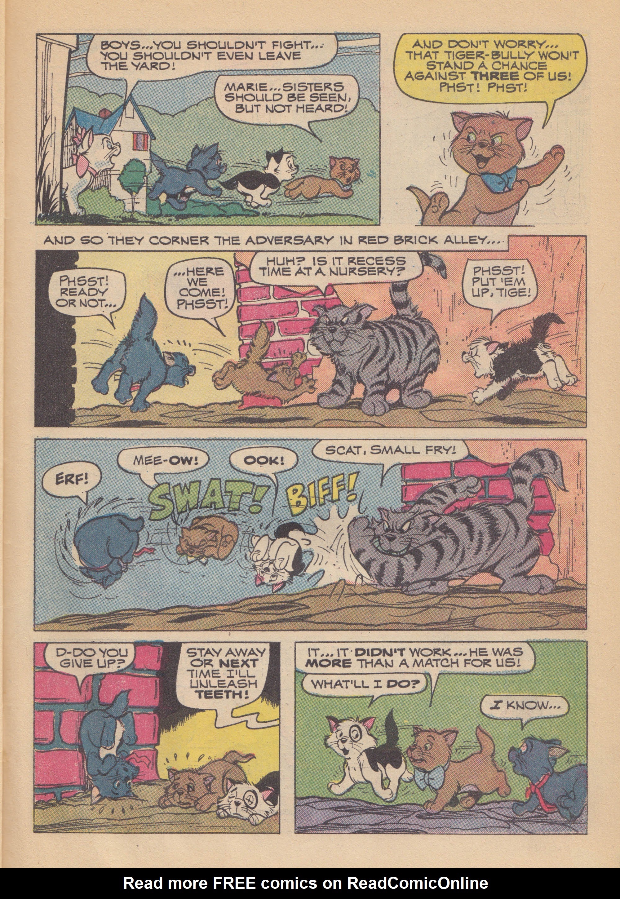 Read online O'Malley and the Alley Cats comic -  Issue #7 - 27