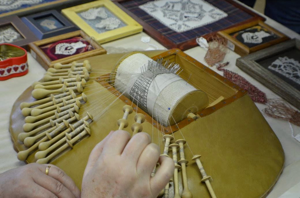 Amazing! (doesn't begin to describe watching someone make this lace. Photo by Trisha)