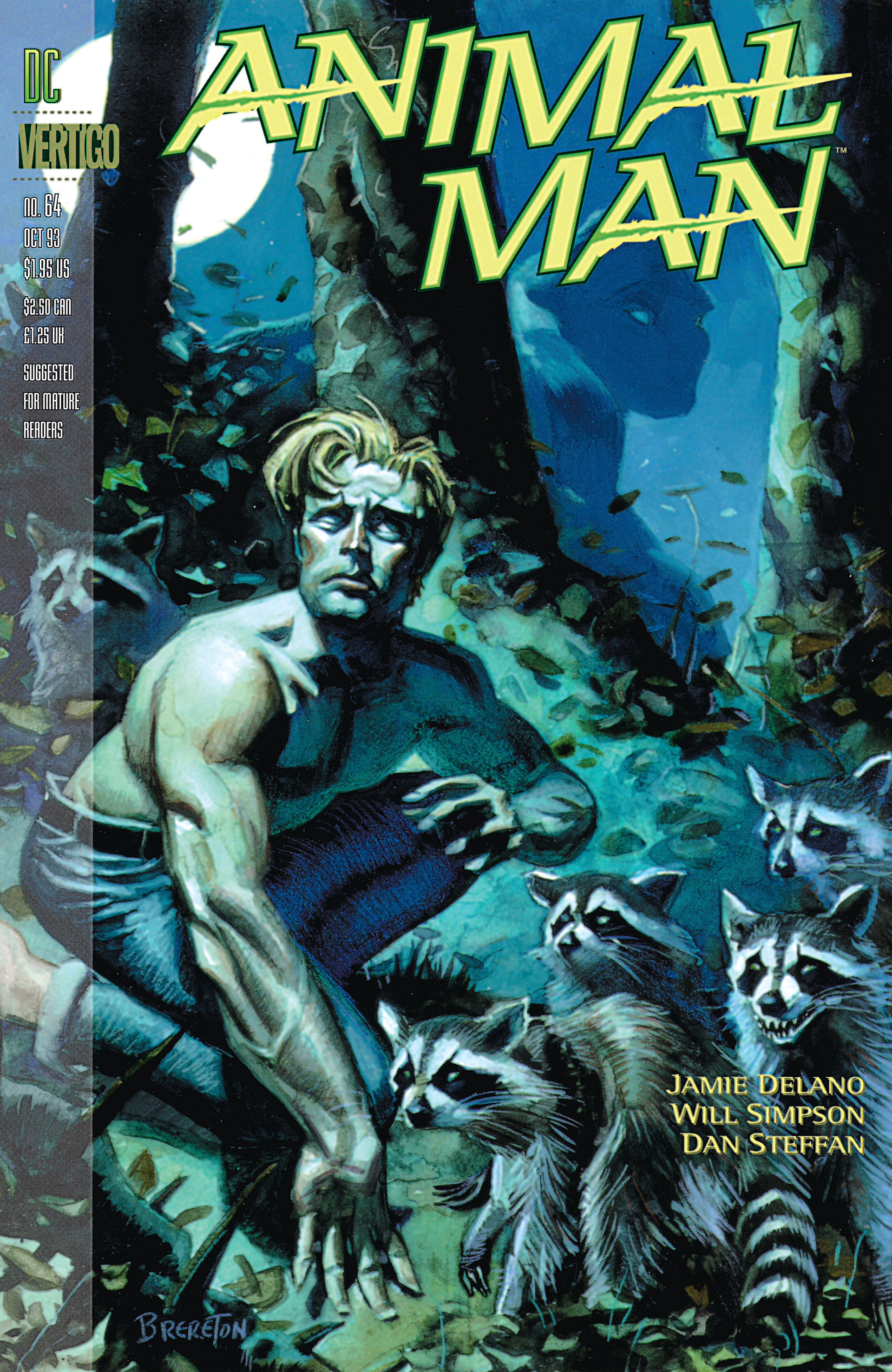 Read online Animal Man (1988) comic -  Issue #64 - 1