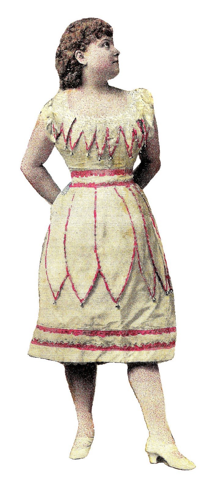Antique Images Digital Victorian Woman Downloads Fashion Costume Dress