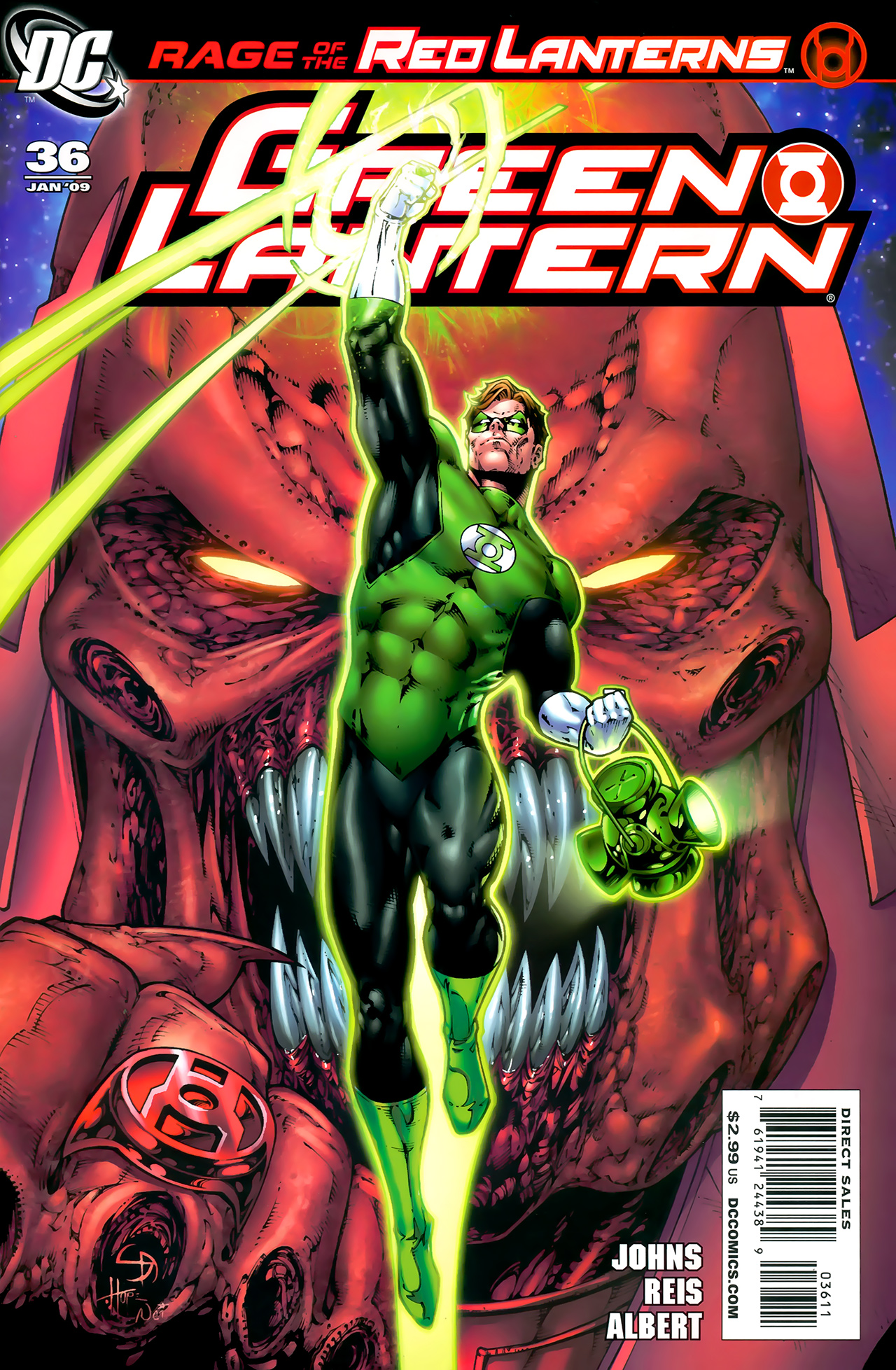 Read online Green Lantern (2005) comic -  Issue #36 - 1