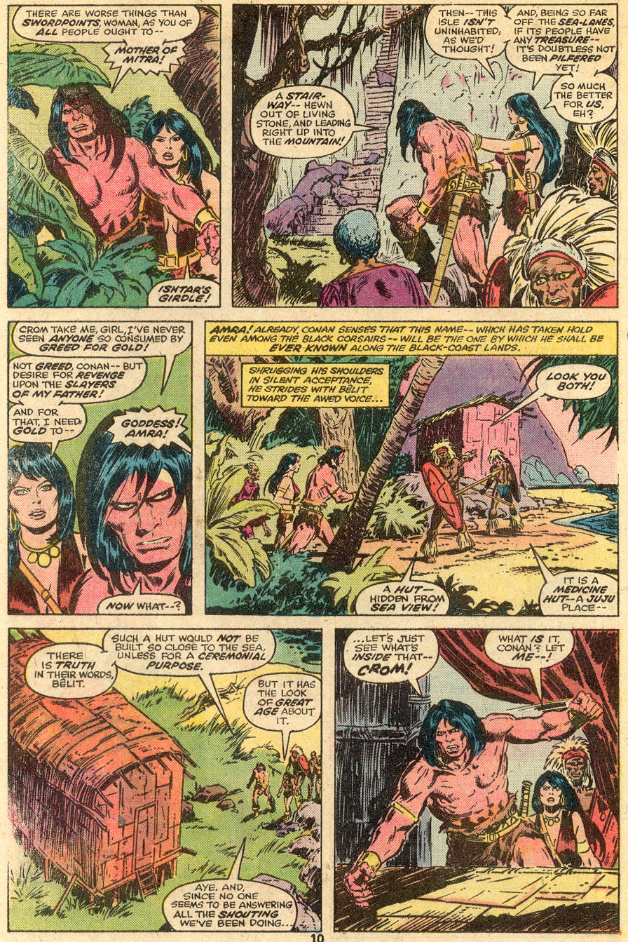 Read online Conan the Barbarian (1970) comic -  Issue #65 - 7